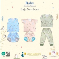 Libby Newborn Baby Clothes Set with Kutung Pattern Pampers Long Pop Pants