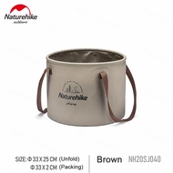 ์Naturehike Foldable Outdoor Travel Camping Round Water Bucket ถังน้ำพับได้ขนาด 10L/20L ส่งจากกทม.