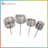 BBLUE Fertilizer Tools 10Pcs Stainless Steel Column Shape for Home Garden Plant Support .