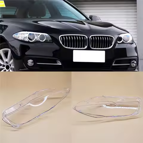 Car Headlight Lens Lampshade FOR BMW F10 LCI F11 LCI F18 LCI 2010-2016 Car Lights Headlight Covers H