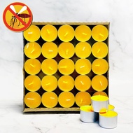 [Wholesale] 100PCS Ghee Candle 4/8 hours Candle Fragrant Smokeless Ghee Lamp Premium Tealight Candle