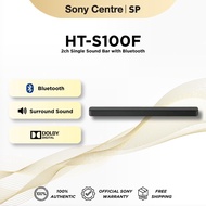 Sony HT-S100F 2ch Single Sound Bar with Bluetooth Technology S100F