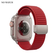 Hilly Area Silicone Strap for Apple Watch 46mm 45mm 44 41 40 42 Sport Replacement Accessory for IWat
