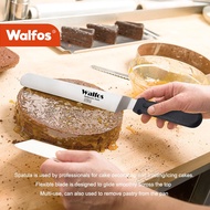 WALFOS Stainless Steel Cake Spatula Butter Cream Frosting Knife Smoother Durable