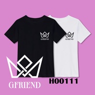 🇲🇾STOK SEDIA H00111 GFRIEND GIRLGROUP Kpop TSHIRT COTTON STREETWEAR BAJU LAWAK BESAR MERAH JAMBU KUN