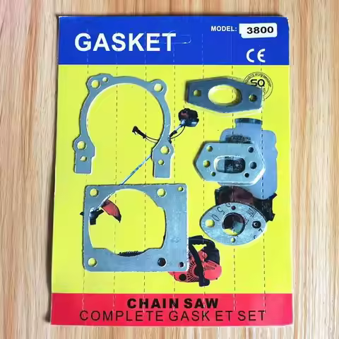Gasket set for Zenoah G3800 3800 38CC 38 1E38F 1E39F chainsaw cylinder crankcase carburetor muffler 