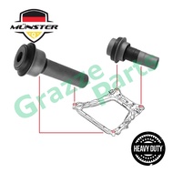 (1pc) Münster Heavy Duty Crossmember Subframe Axle Bush Front Long / Short for Nissan XTrail X-Trail