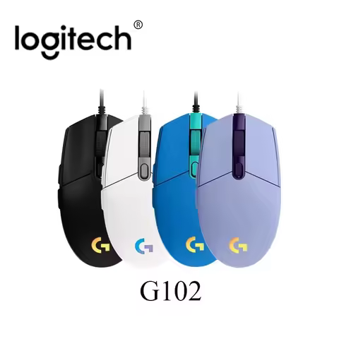 Logitech G102: All-in-One Gaming & Office Mouse with LIGHTSYNC RGB
