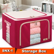 Lipat kotak penyimpanan pakaian serbaguna mainan box tahan lembab storage box baju besar organizer f