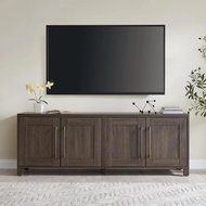Rectangular Tv Stand For Tv's Up To 80 In Alder Brown, Tv Stands For The Living Room