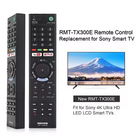 New IR Remote Control Use for Sony Smart TV RMF-TX200P RMF-TX200E RMF-TX310E RMF-TX300A RMF-TX300E R