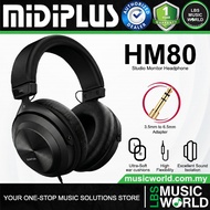 Midiplus HM80 Wired Studio Monitor Headphone with Adjustable Headband