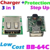 Kit 3-in-1 Modul Powerbank Multi Charger + Step Up + Protection Module