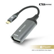 Mazer หัวแปลง Hub USB-C to VGA 1080P/60Hz Video Adapter รองรับ Windows iOS Mac รุ่น M-USBCAL351-GY