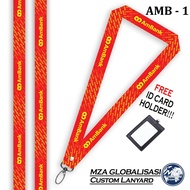 [ Ready Stock ] 2 DESIGN BANK AMBANK GROUP + FREE ID Card Holder  | PREMIUM QUALITY Lanyard AmBank