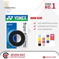 Yonex AC102C Super Grap (3 Grips) Badminton Grip Original Over Grip 11 Colours Super Grap Syntheti
