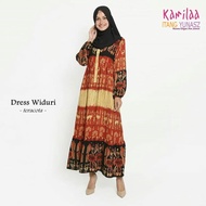 Gamis Dress Abaya Muslim Batik Widuri - Kamilaa by Itang Yunasz