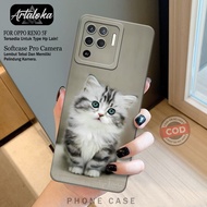 HP Softcase OPPO RENO 5F Fashion Case Cat Case OPPO RENO 5F Silicone Pro Camera OPPO RENO 5F Case OP