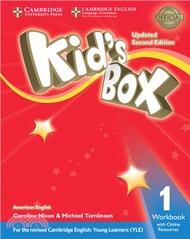 Kid's Box 1 Workbook with Online Resources Updated American English