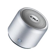 EWA A106 ワイヤレス Bluetoothコンパクトスピーカー（シルバー）