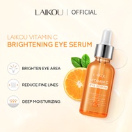 LAIKOU Vitamin C Brightening Eye Serum Reduce Fine Lines Deep Moisturizing Eye Care 30ml