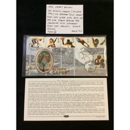 (B)1996 Great Britain The Olympic Games (Atlanta 1996) On Benham ‘Silk’ Cachet First Day Cover