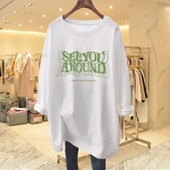 Women's Oversized Long Sleeve T-Shirt/ Women's Distro T-Shirt/ Oversized Streetwear T-Shirt Distro T