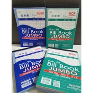 自带印水纸单簿 (2ply &amp; 3ply) JUMBO NCR BILL BOOK/BUKU NIL  50SET x 3PLY (5"x8") &amp; JUMBO NCR BILL BOOK 80SET x 2PLY(5" x 8")