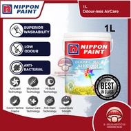 1L Nippon Paint Odourless Air Care Absorbs Formaldehyde & Refreshes The Air Suitable Cat Dalam Rumah
