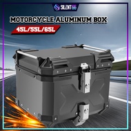 READY STOCK Motor Tail Box X Design Kotak Motosikal Peti Aluminum Box Motorcycle - ALUMINIUM BOX