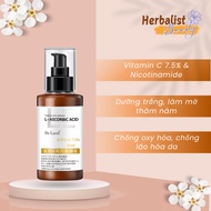 Lotion Dr Lucel Vitamin C 7.5% & Nicotinamide Skin Whitening Anti-Aging Fade Dark Spots Helps Bright