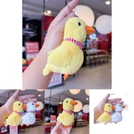 Plush Duck Scarf Keychain With Scarf For Kids Bag And Decor