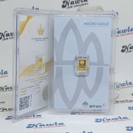 Antam 0.25 Gram Micro Gold Premium Emas Murni 24 Karat Hartadinata X