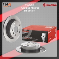 Brembo จานเบรคหลัง UV coated Mini F56 F55 F57 08 C745 11