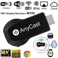 Anycast M100 4K Wireless WiFi Chrome cast Miracast DLNA Airplay TV Dongle HDMI Support Windows Andri