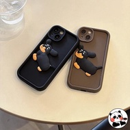 3D Dog Meme Casing For OPPO A3 Pro 5G A79 A38 A18 Reno 12F 8T 5G A17 A17K A76 A96 A55S A55 A56 5G A1