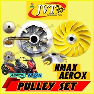 ♞,♘,♙JVT PULLEY SET WITH BACKPLATE AND SLIDER PIECE INCLUDED for Yamaha Nmax and Yamaha Aerox