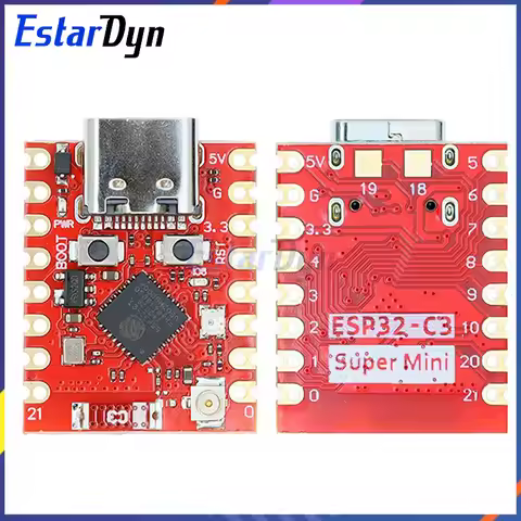 Estardyn ESP32-C3 SuperMini Plus Development Board WiFi Bluetooth ESP32 C3 Super mini V2.0 Red Board