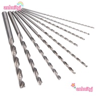 AHTY 9pcs Extra Long Twist Drill Bits, 150mm Length 200mm Length High Speed Steel Drill Bits, Durabl