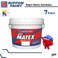 Nippon Super Matex 7L putih 9102 Emulsion White for Wall