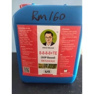 Uncle William Biotech U5 8-8-8-8+TE (SOP Based) EM-Fulvic Acid 5L