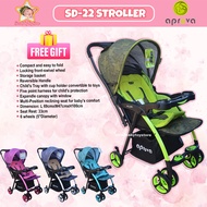 Apruva Deluxe SD-22 Aller Foldable Stroller for Baby