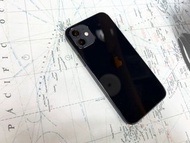💜台北iPhone優質手機專賣店💜🍎IPhone 12 128G黑色手機 電池🔋93%🍎展示機無傷