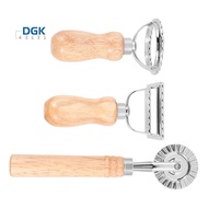 3PCS Ravioli Pasta Cutter Set, Ravioli Stamp Maker with Wooden Handle Ravioli Cutter Ravioli Maker P