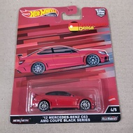 [oy toys] Hot Wheels Premium 12 Mercedes Benz c63 AMG Coupe Black Series