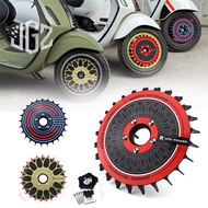 Wheeldop For VESPA Sprint Primavera 150 S125 Lx125 Motorcycle Ring Wildop Rim Cover 12 Inches