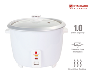 Standard Rice Cooker W/ Glass Lid 1.0L   5 cups  Original Standard Rice Cooker SRG-1.0L  with 1 year
