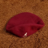 Kangol Wool Flat Cap Hat Topi