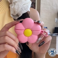 3D Cute Cherry Blossom Flower Earpods Case for Airpods 1 2 3 Pro 2 Wireless Earphone Cover Pink Flor