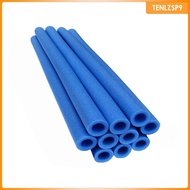 [tenlzsp9] Trampoline Pole Foam Sleeves Protection Tube for Children Jumping Bed 40cm 10Pcs Blue